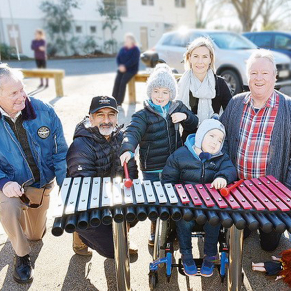 Local Community Pulls Together To Create Inclusive Musical Playground - Blenheim, New Zealand