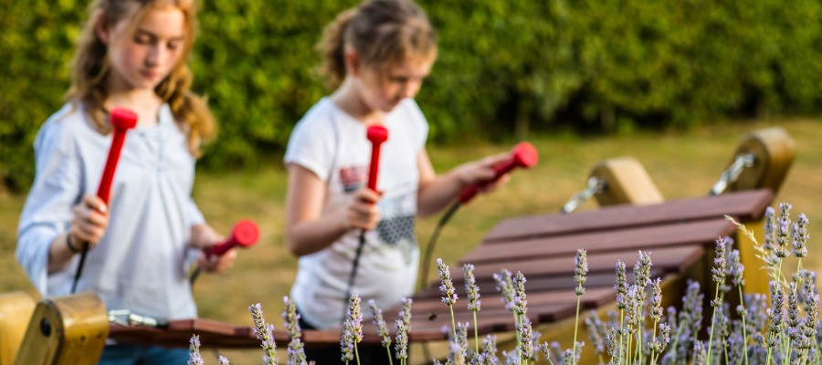 Akadinda (Two Girls) (Music for Pollinator Gardens 13 Akadinda_Girls)