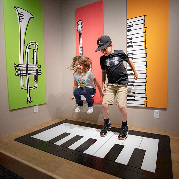 Stomping Good Fun: The Museum of Music Making Unveils Its Interactive Piano Floor for All Ages, California