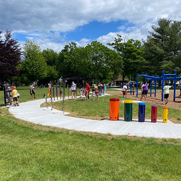 Student's Vision Turns Park into a Symphony of Community Joy, Sheboygan, WI